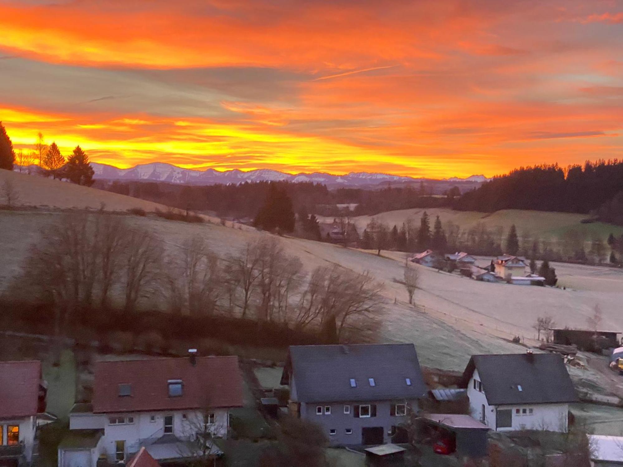Ferienwohnung Bergblick Wangen Im Allgaeu Mit Garten, 2022 Komplett Renoviert Luaran gambar